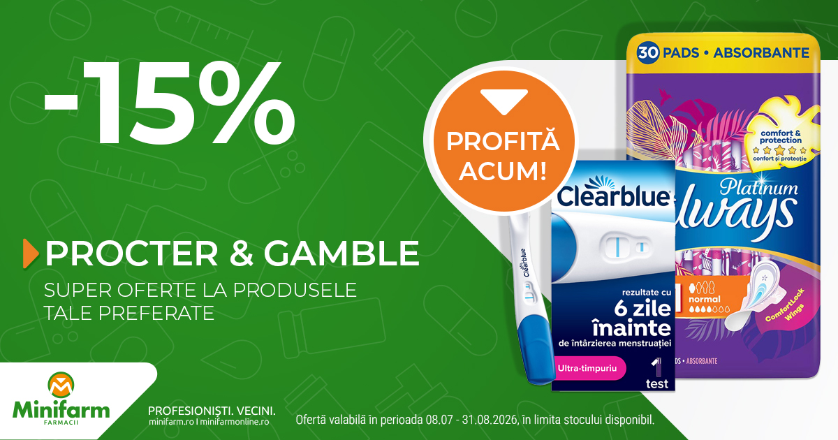 Procter&Gamble - 08.07-31.08.2026 - 15%
