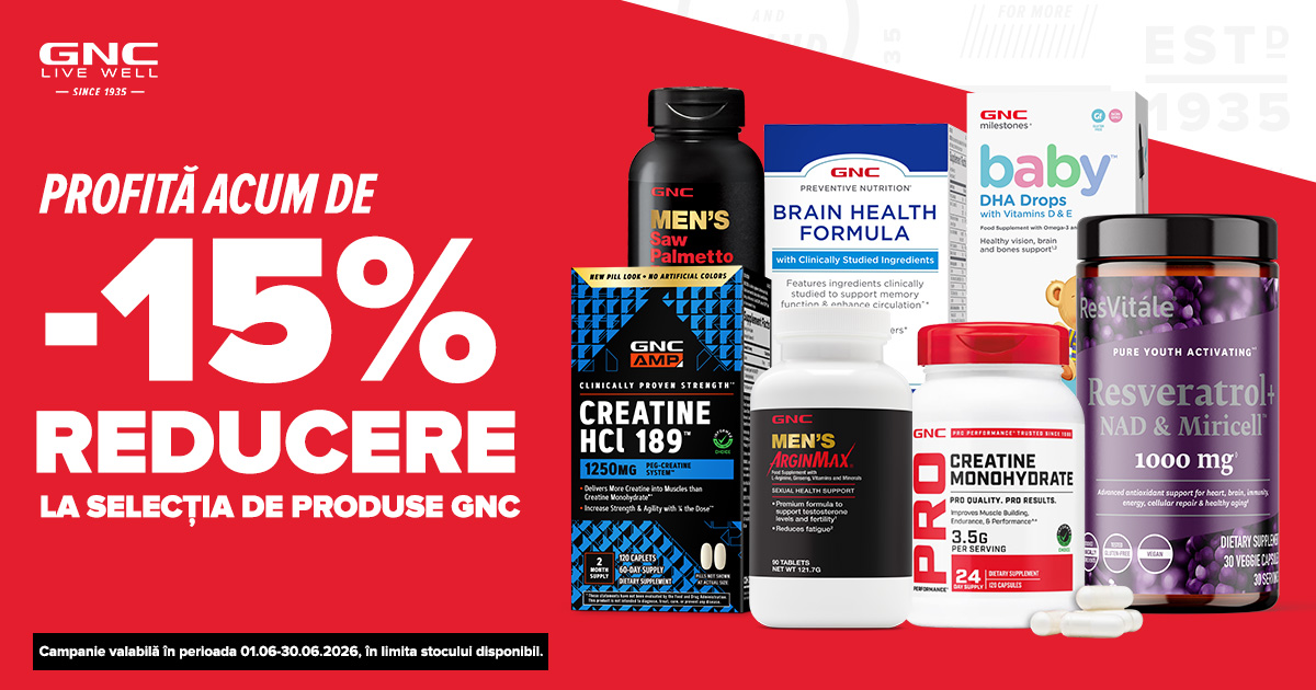 GNC - 15%