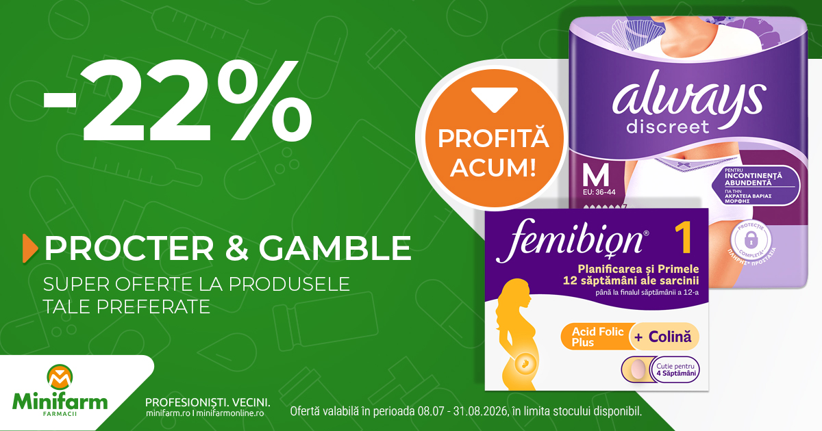 Procter&Gamble - 08.07-31.08.2026 - 20%