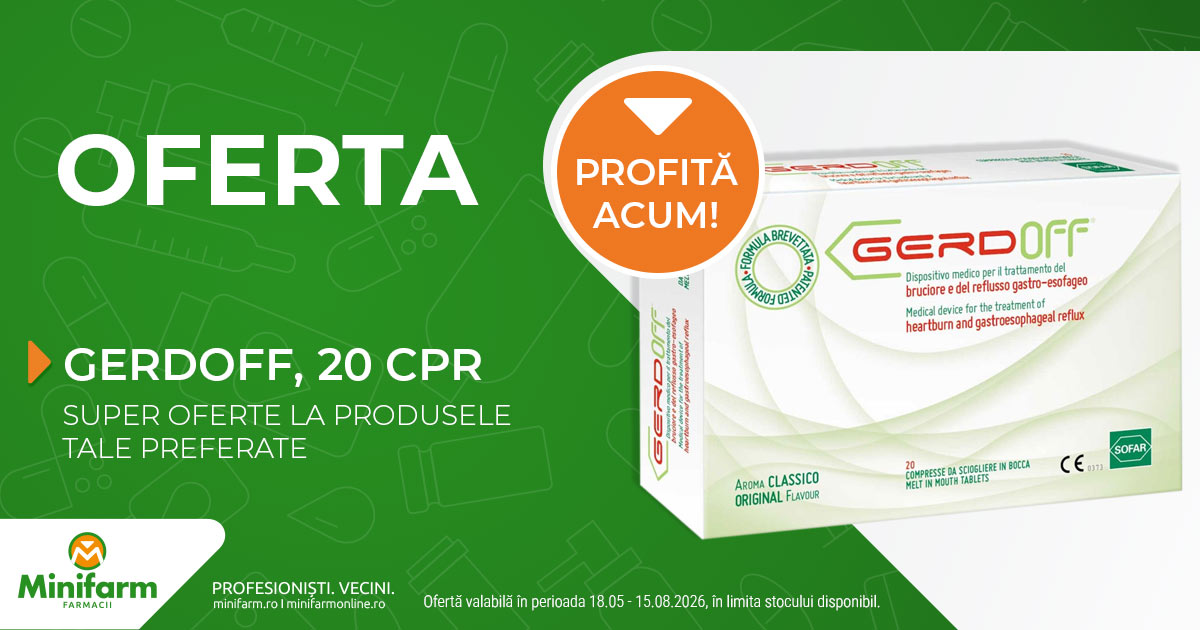 Gerdoff, 20 comprimate, Sofar