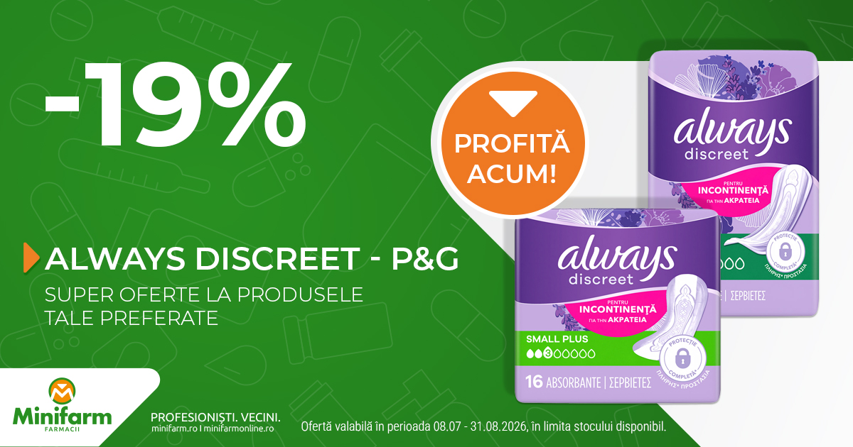 Procter&Gamble - 08.07-31.08.2026 - 19%