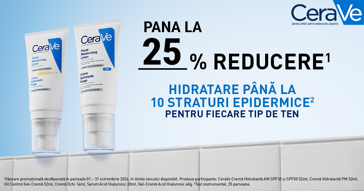 Loreal Cerave - pana la 25%