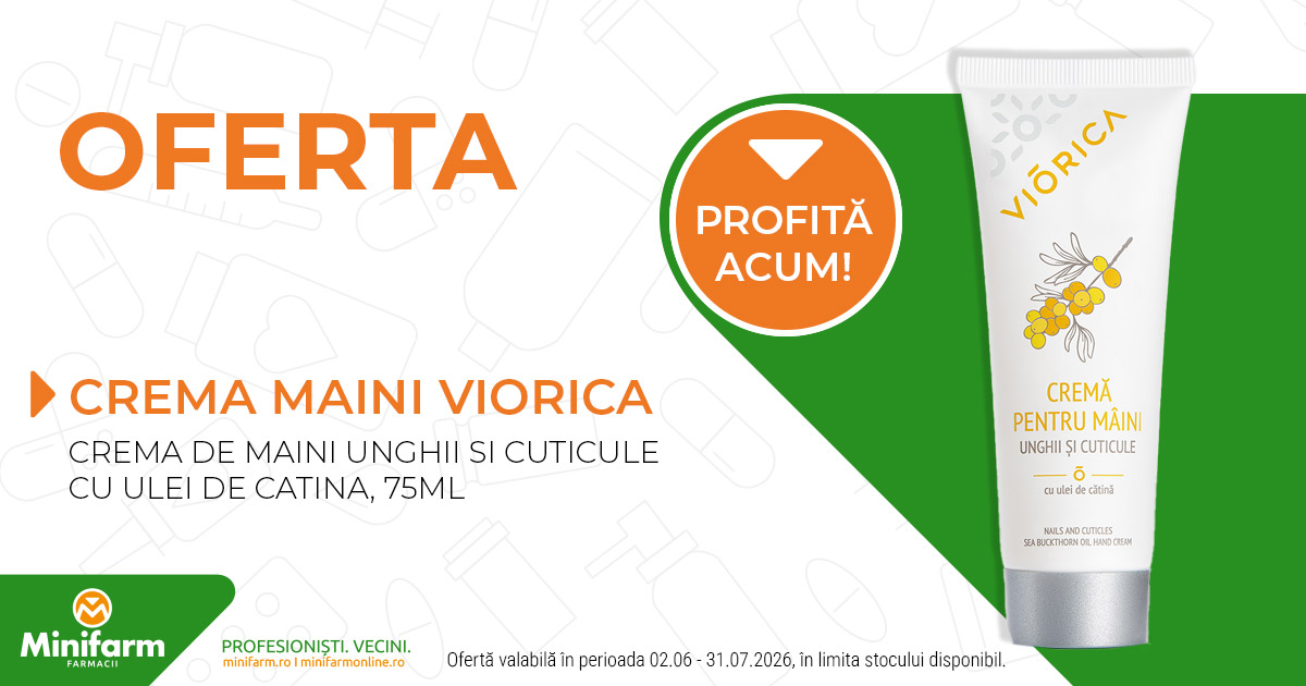 Viorica crema maini