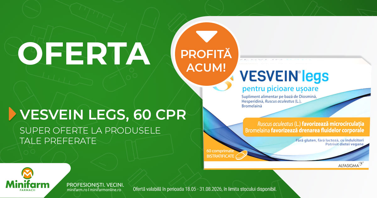 Vesvein Legs, 60 comprimate, Alfasigma