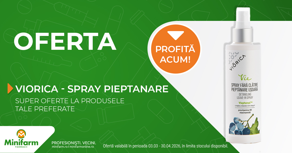 Viorica spray pieptanare 