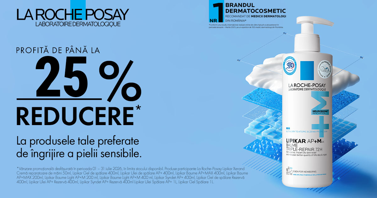 Loreal Lipikar - pana la 25%