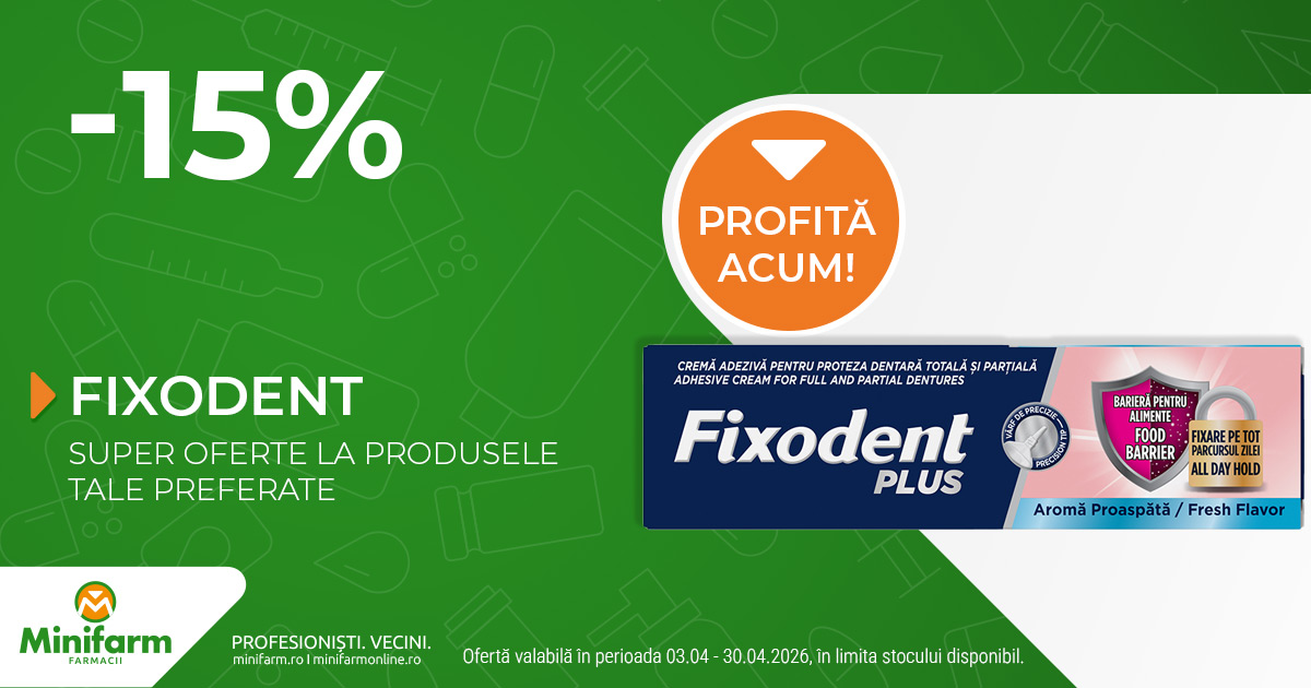 P&G - Fixodent - 15%