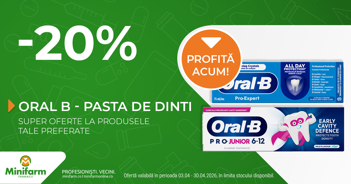 P&G - Pasta Dinti - 20%