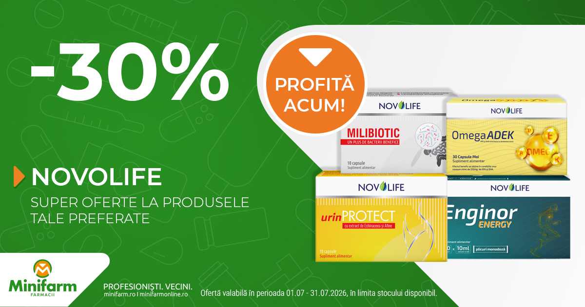 Campanie Novolife - 30%