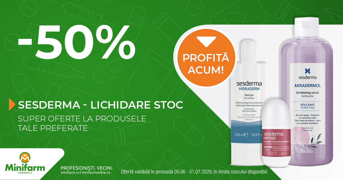 Sesderma Lichidare Stoc - 50%
