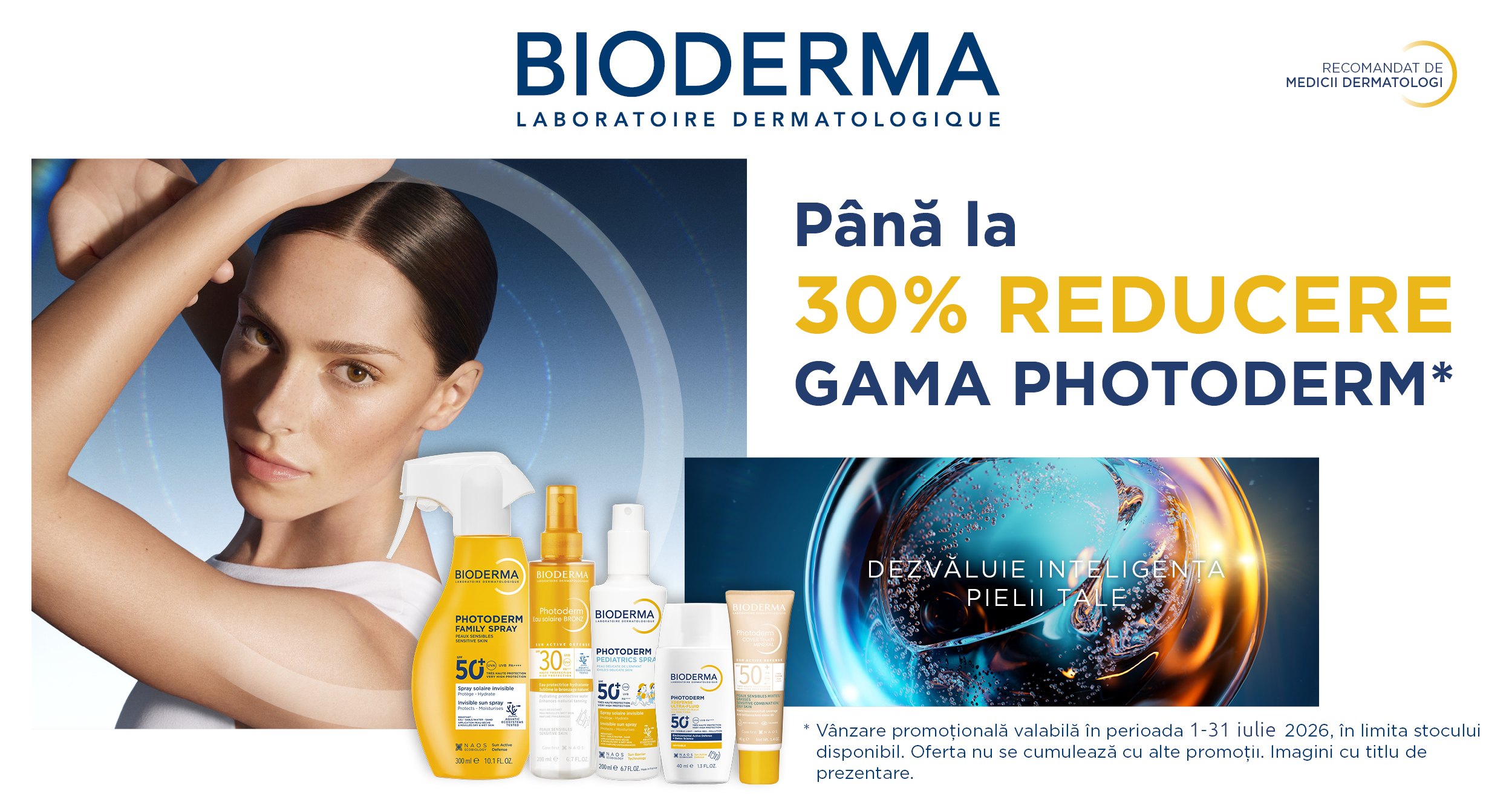 Bioderma Photoderm - pana la 30%