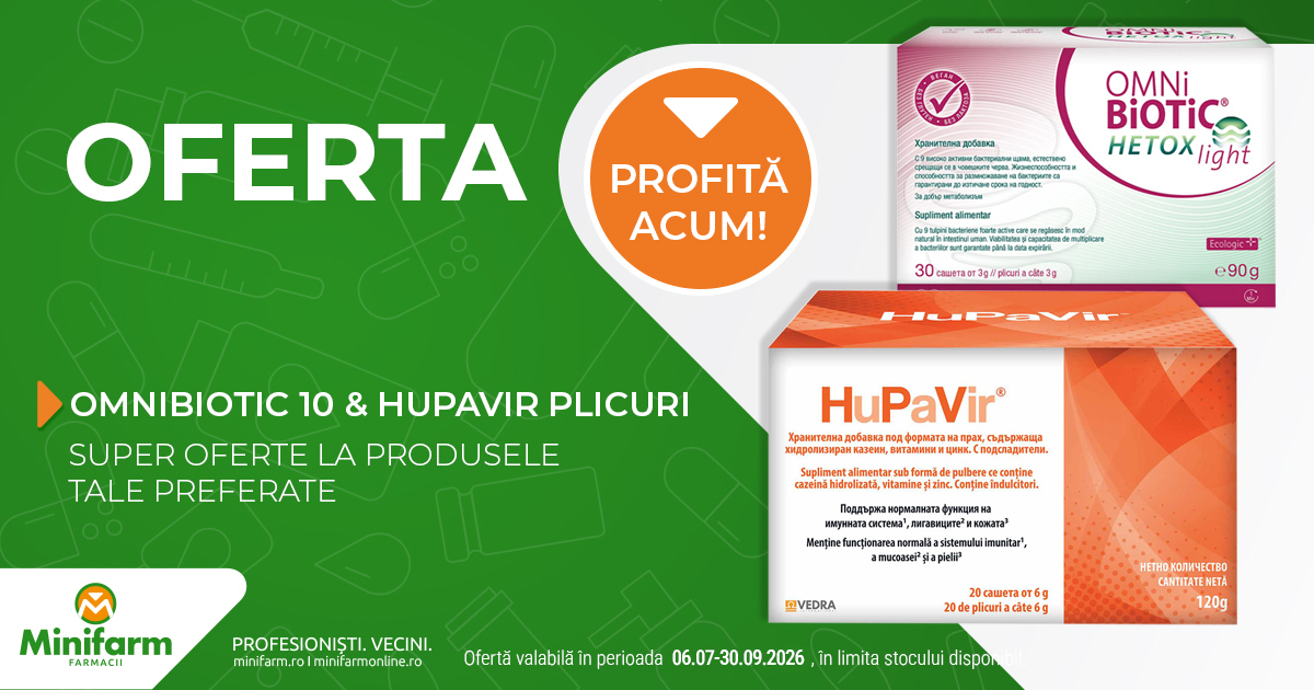 VEDRA HUPAVIR PLIC,OMNIBIOTIC HETOX,MIGRA,STRESS,SR9 KIDS